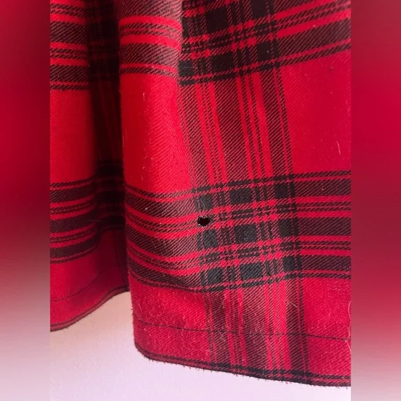 Forever 21 Red and Black Skater Skirt - Picture 4 of 4